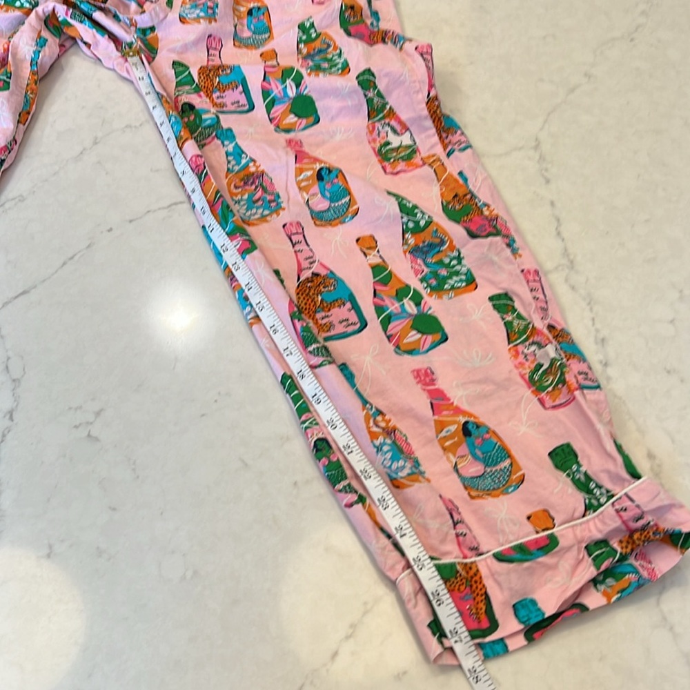 PRINTFRESH Pop the Bubbly Organic cotton Sleep Pants Size Medium - Picture 8 of 9